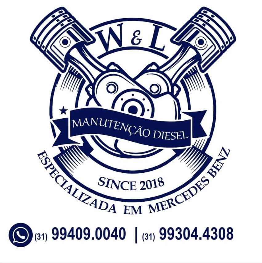 Logomarca W&L Mecânica Diesel